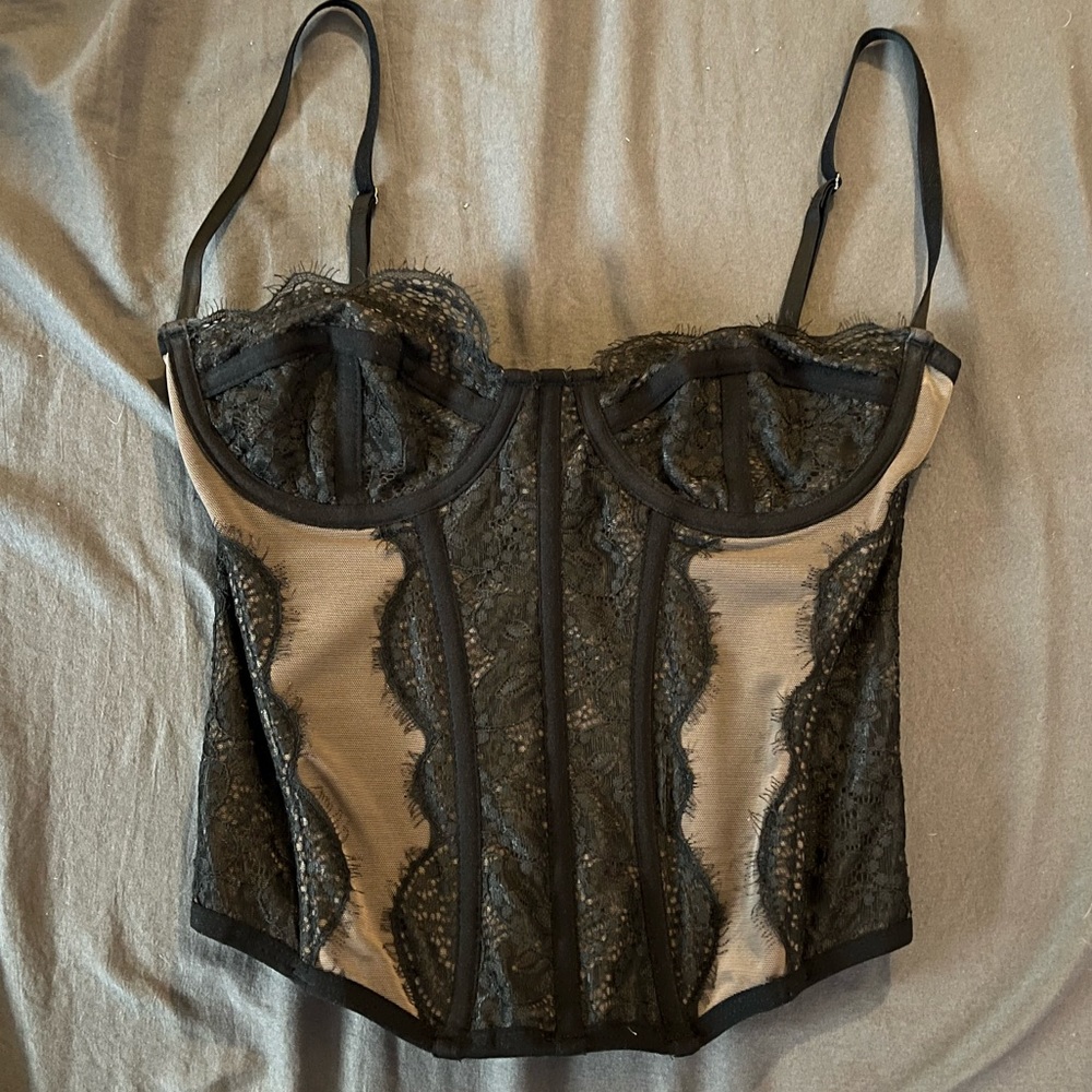 URBAN OUTFITTERS out from under corset top